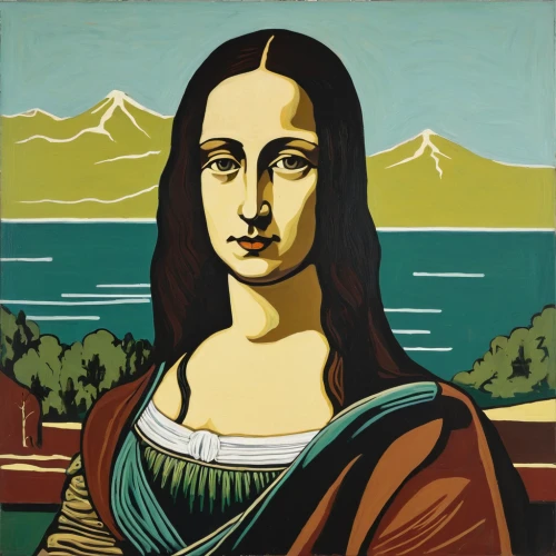 mona lisa,the mona lisa,portrait of a woman,roy lichtenstein,portrait of a girl,picasso,girl-in-pop-art,woman sitting,woman holding pie,portrait of christi,david bates,lacerta,young woman,woman's face,woman portrait,self-portrait,vinci,woman with ice-cream,italian painter,the magdalene,Art,Artistic Painting,Artistic Painting 07