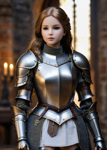 joan of arc,knight armor,cuirass,paladin,3d model,female doll,heavy armour,armour,female warrior,3d figure,crusader,medieval,3d rendered,armor,girl in a historic way,knight festival,knight,3d render,armored,breastplate,Photography,General,Natural
