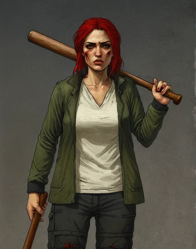 woman holding gun,girl with gun,girl with a gun,huntress,clary,game illustration,holding a gun,nora,clementine,janitor,renegade,sci fiction illustration,main character,female worker,female doctor,game art,female nurse,croft,combat medic,lori,Conceptual Art,Daily,Daily 09