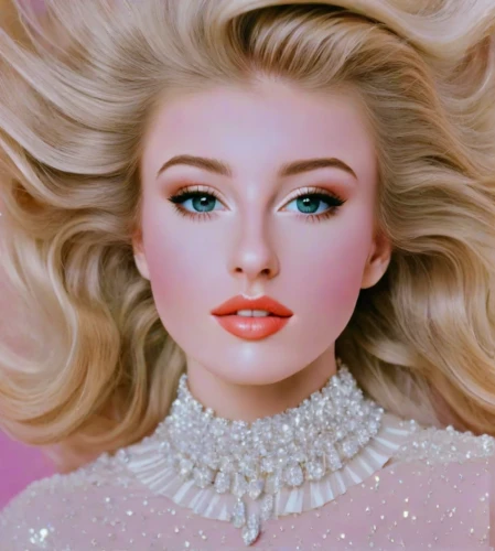 barbie,barbie doll,doll's facial features,realdoll,blonde woman,pink beauty,blond girl,blonde girl,marylyn monroe - female,fashion doll,artist doll,female doll,fantasy portrait,elsa,glamour girl,fashion dolls,airbrushed,like doll,popart,vintage makeup