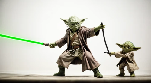 yoda,storm troops,jedi,force,starwars,clone jesionolistny,patrol,rots,three wise men,star wars,the three wise men,fathers and sons,generations,grass family,laser sword,father-son,father and son,collectible action figures,dad and son,digital compositing