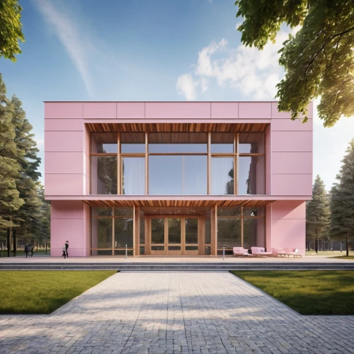prefabricated buildings,3d rendering,glass facade,chancellery,archidaily,cubic house,school design,modern architecture,cube house,new building,modern building,modern house,music conservatory,timber house,eco-construction,modern office,wooden facade,printing house,facade panels,frame house,Photography,General,Realistic