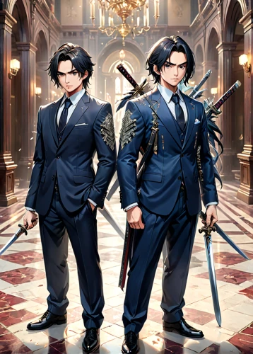 swordsmen,kings,musketeers,gentleman icons,knights,detective conan,husbands,businessmen,holy 3 kings,business men,grooms,the victorian era,hero academy,officers,revolvers,holy three kings,assassins,gentlemanly,clergy,the three magi,Anime,Anime,General