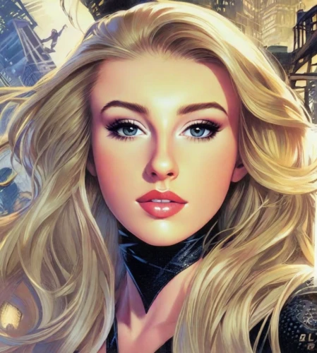 fantasy portrait,world digital painting,edit icon,fantasy woman,portrait background,sci fiction illustration,fantasy art,rosa ' amber cover,femme fatale,blonde woman,custom portrait,cg artwork,heroic fantasy,digital painting,elsa,the blonde in the river,celtic queen,fantasy picture,steam icon,female warrior