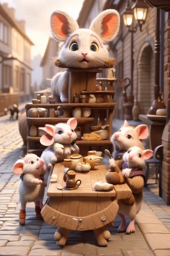 ratatouille,rodents,mice,rodentia icons,white footed mice,villagers,rataplan,madagascar,hamster buying,year of the rat,animal film,baby rats,rats,rat na,opossum,squirrels,cat family,caper family,vintage mice,mousetrap