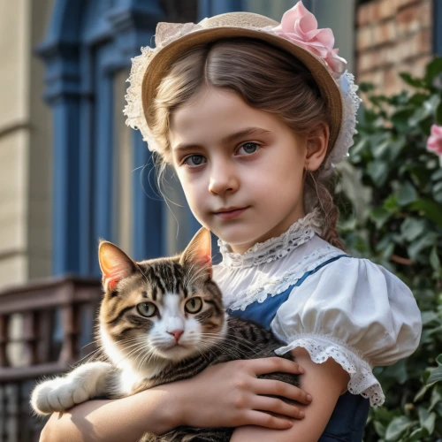 vintage boy and girl,little boy and girl,vintage cat,vintage girl,girl in a historic way,cat european,victorian style,victorian lady,vintage children,girl wearing hat,child portrait,doll cat,the little girl,girl on the stairs,girl and boy outdoor,two cats,little girl,cat sparrow,country dress,tea party cat,Photography,General,Realistic