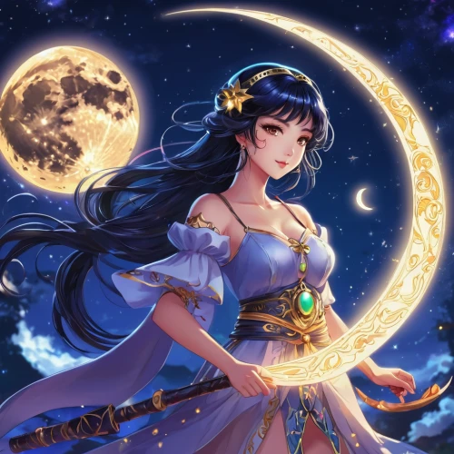 moon and star background,constellation lyre,zodiac sign libra,stars and moon,starry sky,moon and star,luna,celestial event,blue moon rose,lunar,violinist violinist of the moon,the moon and the stars,blue moon,queen of the night,moonlit,celestial body,star illustration,moonlit night,constellation unicorn,moon night,Illustration,Japanese style,Japanese Style 03