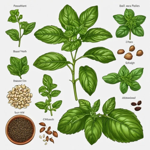 basil total,thai basil,stevia rebaudiana,allspice,mexican mint,stevia,basil,lemon basil,pepper plant,basil holy,fenugreek,japanese spinach,pesto,clove pepper,tea plant,siberian ginseng,malagueta pepper,cardamom,indian jasmine,ruprecht herb,Photography,General,Realistic