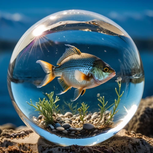 lensball,ornamental fish,fish in water,aquarium decor,crystal ball-photography,fishbowl,discus fish,fish pictures,freshwater fish,underwater fish,discus cichlid,glass sphere,fish tank,aquatic animals,glass ball,aquatic life,aquarium inhabitants,fishing float,two fish,aquaculture,Photography,General,Realistic