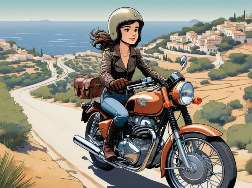 motorcycle tour,motorcycle tours,motorbike,motorcycle,motorcycles,cafe racer,motorcycling,travel woman,motorella,ride out,vespa,piaggio ciao,motorcyclist,bullet ride,moped,motorcycle accessories,motor-bike,dubrovnic,motorcycle racer,sci fiction illustration,Illustration,Japanese style,Japanese Style 07