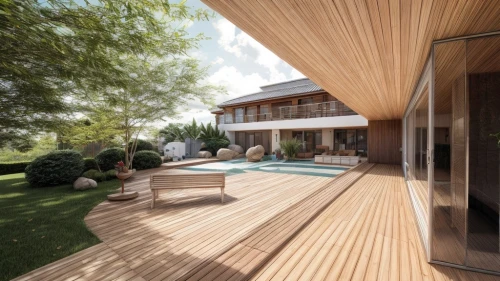 wooden decking,wood deck,timber house,decking,wooden house,dunes house,summer house,3d rendering,modern house,laminated wood,wooden sauna,archidaily,wooden planks,cubic house,wooden construction,eco-construction,pool house,landscape design sydney,chalet,californian white oak,Commercial Space,Working Space,None