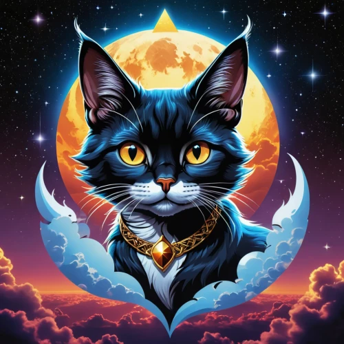 cat vector,capricorn kitz,cat on a blue background,luna,cartoon cat,celestial body,cat sparrow,ethereum icon,constellation wolf,vector illustration,herfstanemoon,cat image,breed cat,strix nebulosa,blue eyes cat,cat with blue eyes,cat warrior,astral traveler,sun moon,soundcloud icon,Photography,General,Realistic