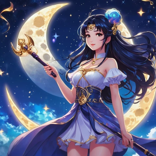 moon and star background,constellation lyre,zodiac sign libra,luna,stars and moon,lunar,violinist violinist of the moon,moon and star,celestial event,libra,starry sky,star illustration,constellation unicorn,ursa major zodiac,celestial body,the moon and the stars,celestial,queen of the night,moon phase,constellation wolf,Illustration,Japanese style,Japanese Style 03