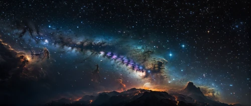 galaxy collision,astronomy,space art,constellation lyre,pillars of creation,the milky way,colorful star scatters,zeta ophiuchi,interstellar bow wave,galaxy,starscape,milkyway,perseid,the night sky,bar spiral galaxy,milky way,alien world,planet alien sky,fairy galaxy,astronomical,Photography,General,Natural