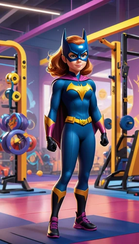workout icons,muscle woman,fitness room,superhero background,gym girl,kryptarum-the bumble bee,gym,fitness center,workout,super heroine,cartoon video game background,fitness coach,crime fighting,weightlifting machine,workout equipment,wonder woman city,aerobic exercise,workout items,work out,super hero,Unique,3D,Isometric