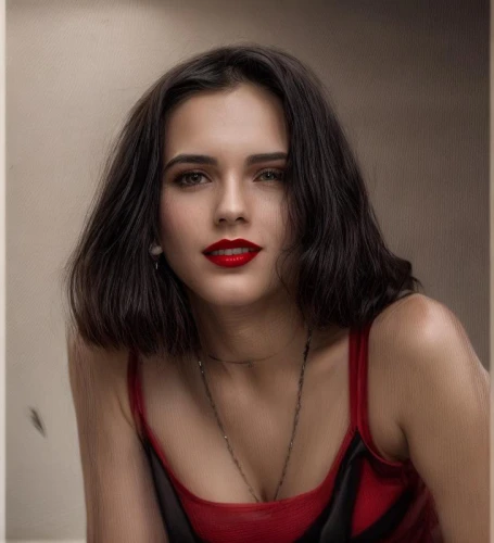vintage female portrait,red lips,red lipstick,retro woman,vintage woman,daisy jazz isobel ridley,gena rolands-hollywood,vintage girl,1950s,vintage angel,retro girl,1950's,1960's,retro women,vintage asian,lady in red,sofia,vintage makeup,rouge,girl in red dress,Common,Common,Photography