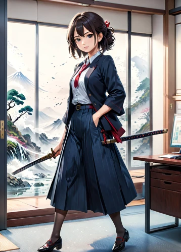 kantai collection sailor,japanese sakura background,kantai,sakura background,kenjutsu,samurai,protected cruiser,mukimono,torii,cruiser aurora,motsunabe,anime japanese clothing,tsukemono,sensei,japanese background,nori,shinto,koto,hanbok,kyoto,Anime,Anime,General