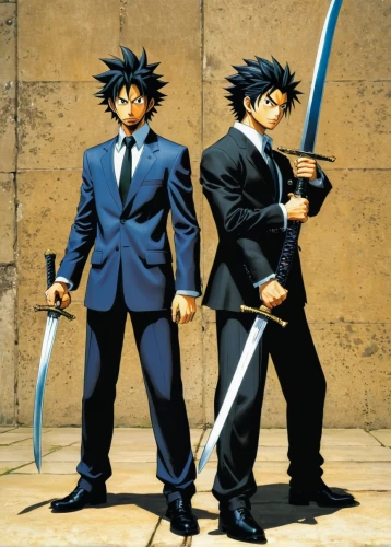 swordsmen,stand models,dragon slayers,sword fighting,game characters,business icons,collectible action figures,detective conan,kenjutsu,wedding icons,anime 3d,swordsman,kotobukiya,cosplay image,swords,business men,justice scale,clamp,anime japanese clothing,shinigami,Illustration,Japanese style,Japanese Style 05