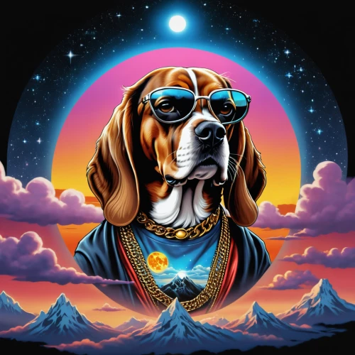 basset hound,beagle,smaland hound,king charles spaniel,basset bleu de gascogne,dog illustration,bloodhound,beaglier,beagador,soundcloud icon,bruno jura hound,posavac hound,top dog,bassett,hound,kooikerhondje,coonhound,eurohound,halden hound,artois hound,Photography,General,Realistic