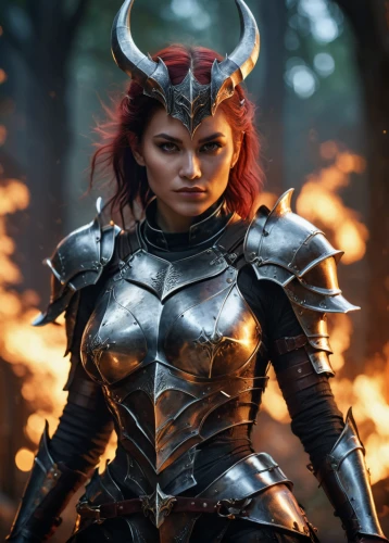 female warrior,fantasy woman,fire angel,warrior woman,scarlet witch,fantasy warrior,fire siren,fire devil,devil,heroic fantasy,strong woman,fiery,strong women,huntress,the enchantress,norse,evil woman,horned,visual effect lighting,fierce,Photography,General,Commercial