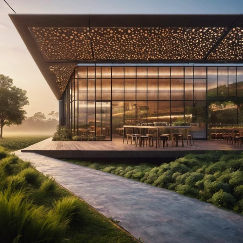 corten steel,eco hotel,dunes house,eco-construction,futuristic architecture,archidaily,3d rendering,modern architecture,futuristic art museum,modern house,luxury property,modern office,cubic house,timber house,luxury real estate,glass facade,cube house,smart house,school design,arq,Photography,General,Commercial
