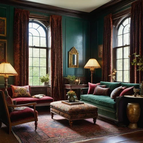 sitting room,billiard room,ornate room,antique furniture,interior decor,great room,brownstone,window treatment,victorian style,interiors,interior design,chaise lounge,victorian,upholstery,wing chair,living room,interior decoration,wade rooms,danish room,wooden windows,Art,Artistic Painting,Artistic Painting 36