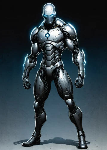 steel man,silver surfer,war machine,cyborg,muscle man,silver,cleanup,3d man,iron,electro,iceman,steel,muscular,aluminum,humanoid,body-building,chrome steel,iron-man,metal figure,ironman,Illustration,American Style,American Style 02