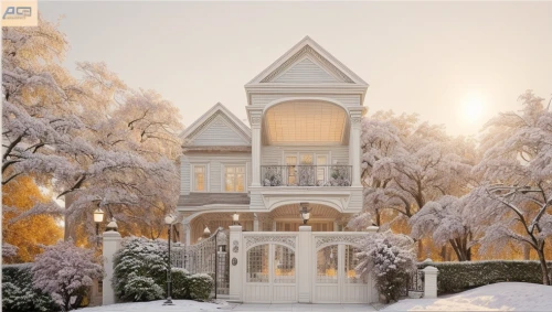 victorian house,winter house,victorian,new england style house,snow house,beautiful home,two story house,snow scene,fairy tale castle,victorian style,fairytale castle,winter wonderland,model house,brownstone,doll's house,snow roof,country house,hoarfrost,house purchase,snowhotel