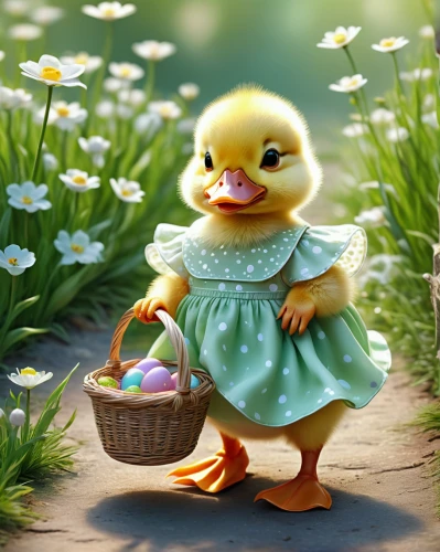 duckling,easter background,young duck duckling,spring background,easter theme,springtime background,easter chick,female duck,duck cub,children's background,ducky,duck,ducklings,rubber duckie,cute cartoon image,cayuga duck,easter celebration,rubber ducky,easter goose,happy easter hunt,Illustration,Realistic Fantasy,Realistic Fantasy 30
