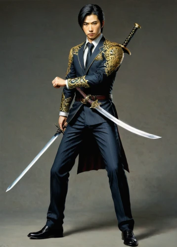 swordsman,martial arts uniform,samurai sword,japanese martial arts,yi sun sin,kenjutsu,archer,samurai fighter,eskrima,xing yi quan,samurai,swordsmen,taichi,sanshin,swordswoman,wushu,male character,anime japanese clothing,taekkyeon,kungfu,Illustration,Realistic Fantasy,Realistic Fantasy 08