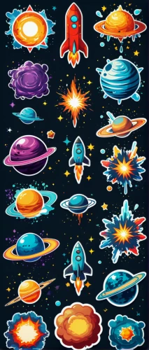 space ships,planets,spaceships,systems icons,solar system,galaxy types,asteroids,the solar system,outer space,set of icons,retro pattern,icon set,mobile video game vector background,space art,space voyage,planetary system,spacescraft,spaceship space,saturnrings,deep space,Unique,Design,Sticker