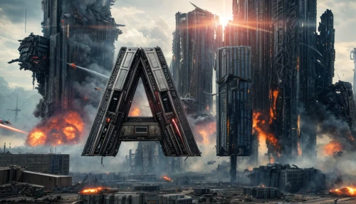 district 9,apocalyptic,destroyed city,armageddon,dystopian,apocalypse,ac,allied,assemble,post-apocalyptic landscape,end-of-admoria,aaa,marvels,post apocalyptic,a3 poster,imax,tower of babel,avenger,awesome arrow,ark,Realistic,Movie,Warzone