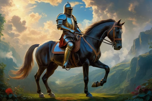 bronze horseman,cavalry,horseback,horseman,weehl horse,alpha horse,mounted police,equestrian,arabian horse,black horse,joan of arc,man and horses,endurance riding,conquistador,horse,horse herder,horse riders,paladin,jousting,horseback riding,Conceptual Art,Fantasy,Fantasy 05