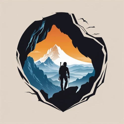 mountain guide,mountain world,the spirit of the mountains,map silhouette,chasm,life stage icon,mountain,three peaks,silhouette art,mountain rescue,alpine crossing,eiger,vector graphic,arête,mountains,hiking equipment,kilimanjaro,geologist,man silhouette,be mountain,Unique,Design,Logo Design