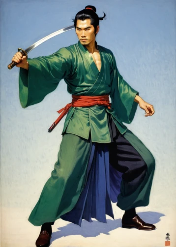 kenjutsu,taijiquan,dobok,shorinji kempo,sōjutsu,haidong gumdo,yi sun sin,xing yi quan,japanese martial arts,daitō-ryū aiki-jūjutsu,baguazhang,sanshou,wushu,martial arts uniform,swordsman,kungfu,sanshin,jeongol,eskrima,kajukenbo,Illustration,Japanese style,Japanese Style 21