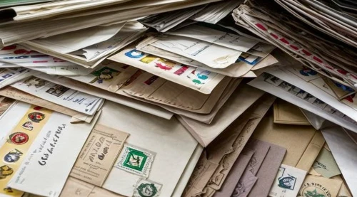 pile of newspapers,recycled paper,waste paper,recycled paper with cell,moroccan paper,philatelist,paper consumption,mail flood,antique paper,vintage papers,wastepaper,message papers,postal labels,paper products,postal elements,mail icons,vintage paper,postage stamps,newspapers,stack of letters