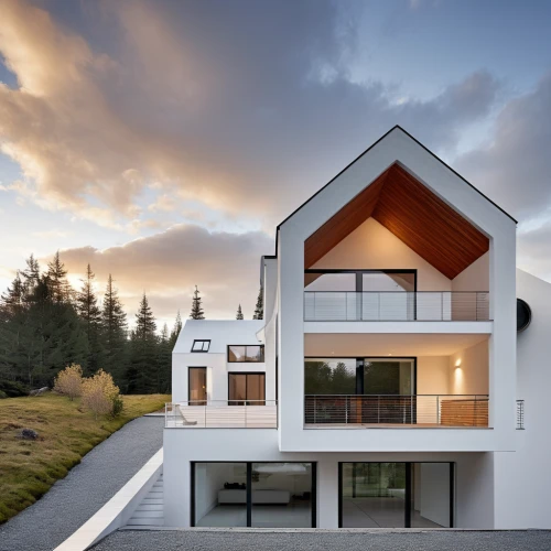 modern architecture,modern house,cubic house,dunes house,frame house,house shape,cube house,timber house,two story house,house in the mountains,folding roof,house in mountains,residential house,beautiful home,arhitecture,smart house,roof landscape,architectural style,wooden house,danish house,Photography,General,Realistic