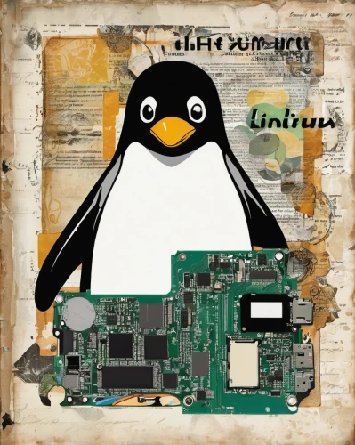linux,gentoo,unix,i/o card,mother board,processor,gnu,graphic card,hardware programmer,operating system,random-access memory,tux,filesystem,video card,motherboard,arduino,pentium,penguin,kernel,network interface controller,Unique,Paper Cuts,Paper Cuts 06