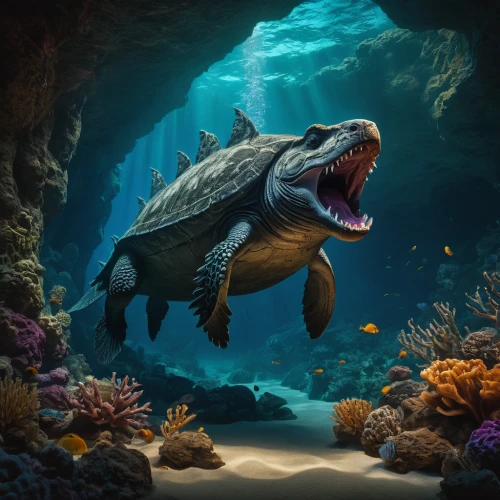 marine reptile,loggerhead turtle,loggerhead sea turtle,underwater background,underwater fish,sea life underwater,aquarium decor,underwater world,underwater landscape,aquarium inhabitants,aquatic animals,sea turtle,olive ridley sea turtle,piranha,aquatic life,leatherback turtle,aquarium,aquarium lighting,merman,coelacanth,Photography,General,Fantasy