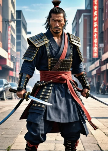 samurai,yi sun sin,samurai fighter,kenjutsu,shuanghuan noble,xing yi quan,goki,swordsman,mulan,sensoji,takuan,samurai sword,senso-ji,martial arts uniform,genghis khan,wuchang,haegen,jeongol,male character,sanshin,Photography,General,Realistic