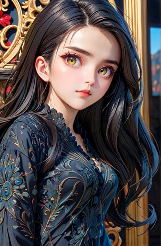 mulan,oriental princess,shuanghuan noble,vanessa (butterfly),female doll,celtic queen,xiangwei,oriental longhair,elsa,fantasy portrait,yuanyang,vax figure,fairy tale character,xizhi,dragon li,chinese background,rosa ' amber cover,xiaochi,sanya,wuchang,Anime,Anime,General