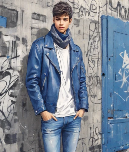 denim background,young model istanbul,jeans background,outerwear,boys fashion,blue jeans,bluejeans,street fashion,boy model,city ​​portrait,denim fabric,navy blue,photo session in torn clothes,edit icon,denim shapes,on the street,concrete background,codes,vintage boy,overcoat