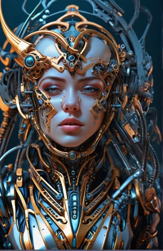 biomechanical,cyborg,cybernetics,medusa,bjork,humanoid,valerian,mechanical,computer art,scifi,3d fantasy,echo,sci fiction illustration,cyberspace,fractalius,cyber,cinema 4d,metropolis,cyberpunk,jaya,Conceptual Art,Sci-Fi,Sci-Fi 03