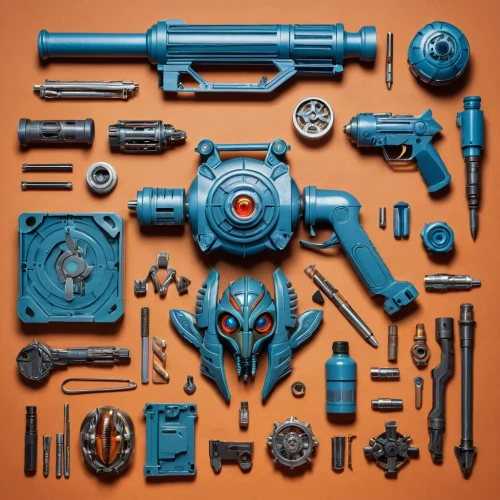 tools,toolbox,gears,components,construction set toy,assemblage,construction toys,rivet gun,power tool,blueprints,rotary tool,disassembled,surveying equipment,nuts and bolts,blueprint,craftsman,set tool,gunsmith,pneumatic tool,power drill,Unique,Design,Knolling