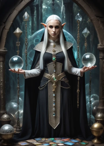 priestess,sorceress,elven,dark elf,fantasy portrait,male elf,violet head elf,blue enchantress,magistrate,magic grimoire,candlemaker,the enchantress,fantasy picture,fantasy art,priest,elf,sterntaler,mage,elves,caerula