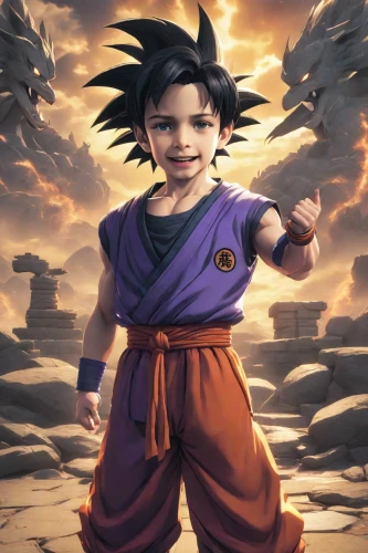 son goku,takikomi gohan,goku,dragon ball,dragon ball z,dragonball,kame sennin,trunks,naruto,iaijutsu,dragon li,nori,monsoon banner,monk,stone background,kid hero,stone lotus,xing yi quan,sacred lotus,aladha