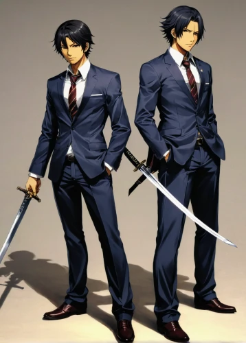 stand models,businessmen,business men,swordsmen,suits,kotobukiya,business icons,gentleman icons,figure of justice,justice scale,navy suit,attorney,game characters,gentlemanly,lawyers,revoltech,persona,play figures,scales of justice,figurines,Illustration,Japanese style,Japanese Style 12