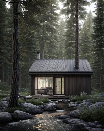 small cabin,house in the forest,the cabin in the mountains,log cabin,wooden hut,inverted cottage,cabin,summer cottage,log home,cottage,small house,summer house,mountain hut,small camper,chalet,lodge,holiday home,render,3d rendering,wooden house