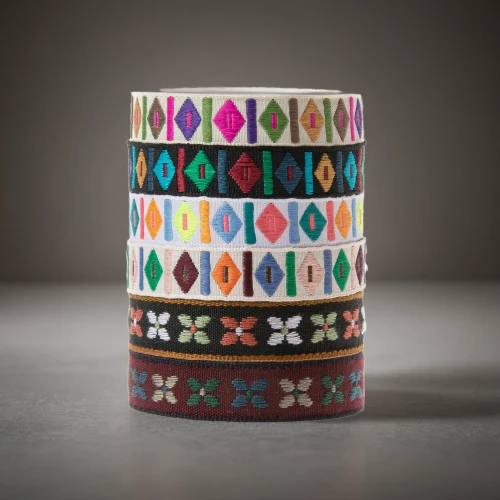 washi tape,mosaic tealight,mosaic tea light,coffee cup sleeve,bangles,printed mugs,coffee cups,enamel cup,gift ribbon,gift ribbons,column of dice,flower pot holder,curved ribbon,masking tape,votive candle,christmas ribbon,retro lampshade,stacked cups,bracelet jewelry,bracelets