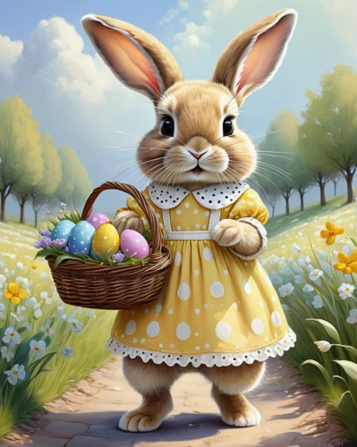 easter theme,easter background,easter bunny,happy easter hunt,easter card,easter rabbits,painting easter egg,easter festival,easter celebration,happy easter,easter-colors,retro easter card,easter,easter banner,peter rabbit,painting eggs,springtime background,cottontail,rabbits and hares,hare trail,Illustration,Realistic Fantasy,Realistic Fantasy 30